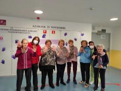 Contra la violencia de género en la Residencia Barandiaran Día contra la violencia contra las mujeres