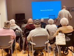 Visita del Banco de Alimentos a la Residencia Txurdinagabarri