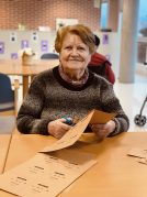 Mezua duten eskumuturrekoak Euskararen Egunean Euskararen Eguna Txurdinagabarri Egoitzan