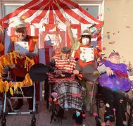 Fiesta de Carnaval en la Residencia Txurdinagabarri