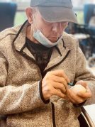 Pazko arrautzak margotzen Pazko arrautzak margotzen