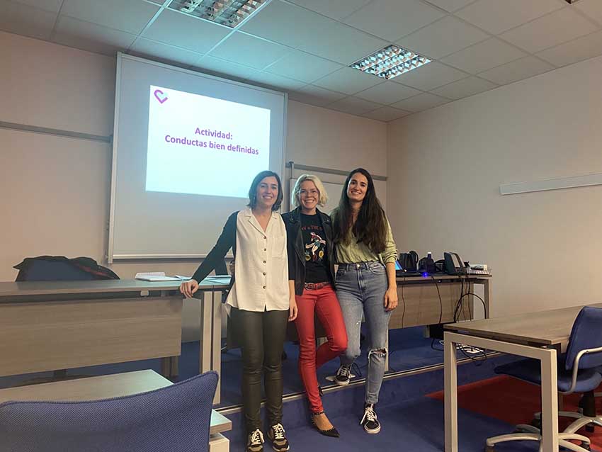 Las tres formadoras de Aita Menni