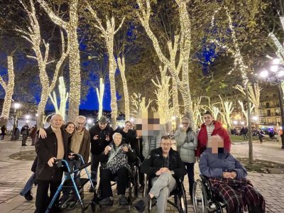 Salidas navideñas de la Residencia Txurdinagabarri de Bilbao