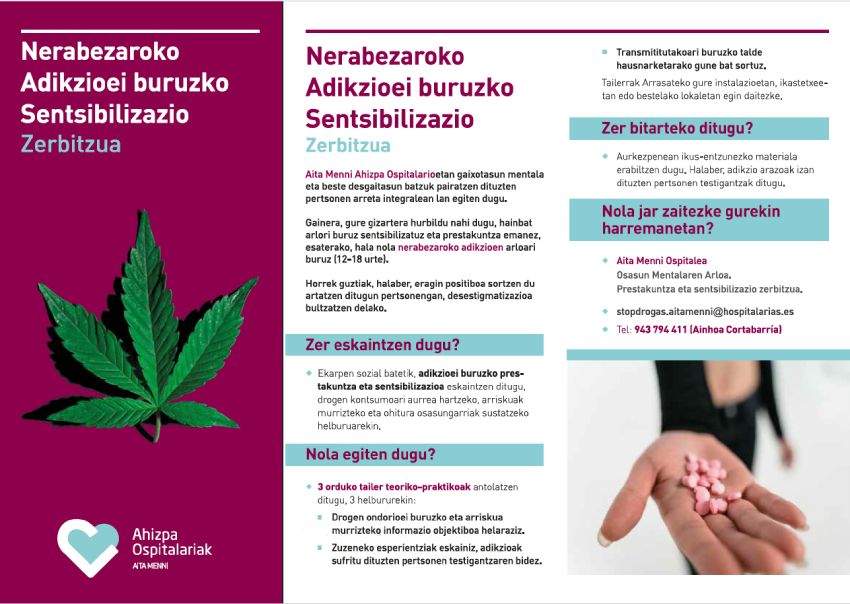 Droga kontsumoa prebenitzeko gure jardunaldiak itzuli dira Droga kontsumoa prebenitzeko gure jardunaldiak itzuli dira