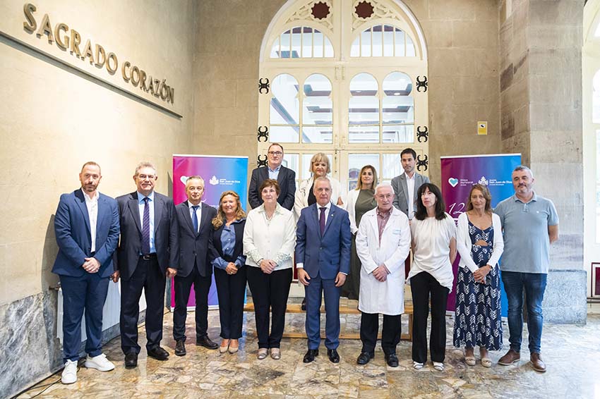 El lehendakari y la consejera de Salud visitan los hospitales Aita Menni y San Juan de Dios por su 125 aniversario El Lehendakari y la consejera de Salud, junto a responsables y personal directivo de Hermanas Hospitalarias Aita Menni y San Juan de Dios