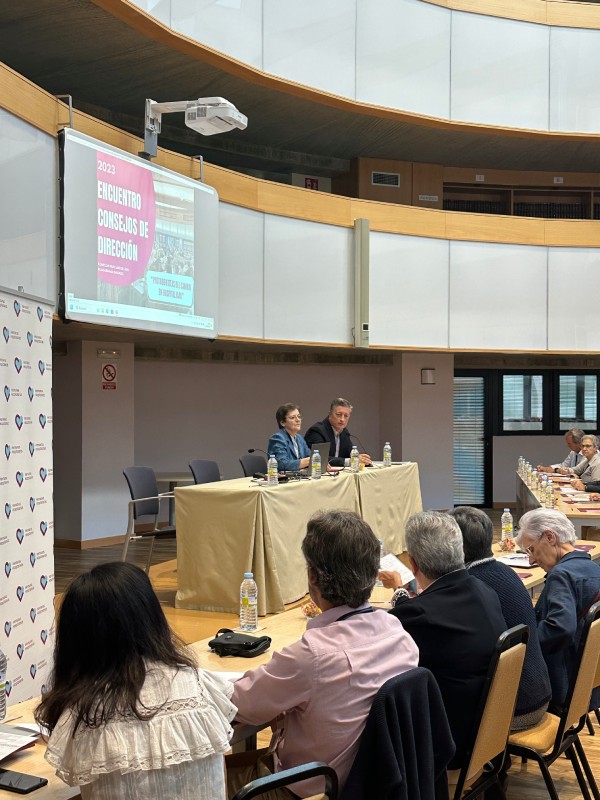 Ahizpa Ospitalarioen Zuzendaritza Kontseiluen VII. Topaketan parte hartu dugu Ahizpa Ospitalarioen Zuzendaritza Kontseiluen VII. Topaketan parte hartu dugu